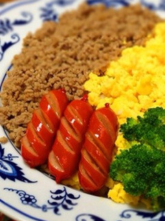 そぼろ丼♡-レシピのメイン写真