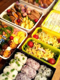 運動会のお弁当 2014-レシピのメイン写真