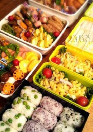 運動会のお弁当 2014-レシピのメイン写真