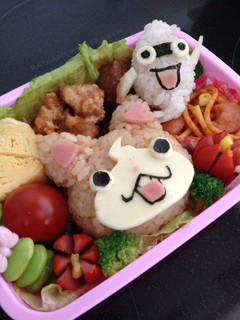 ジバニャン キャラ弁-レシピのメイン写真