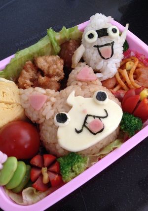 ジバニャン キャラ弁-レシピのメイン写真