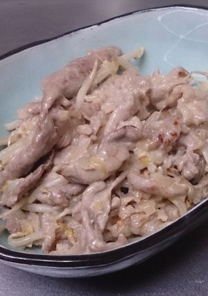 こってり★豚肉ともやしのマヨソース炒め-レシピのメイン写真