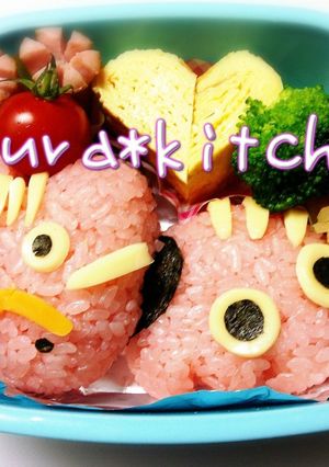 キャラ弁❈福島のあかべこオニギリ-レシピのメイン写真