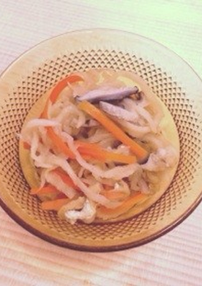 切り干し大根の煮物-レシピのメイン写真