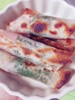 餃子の皮で!!ハムチーズ揚げ-レシピのメイン写真