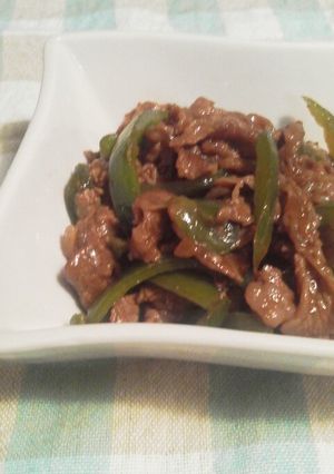 牛肉とピーマンのケチャップ炒め-レシピのメイン写真