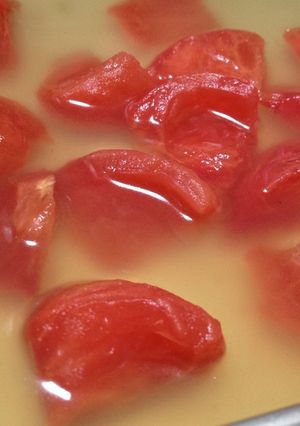 冷たいトマトのコンソメゼリー-レシピのメイン写真