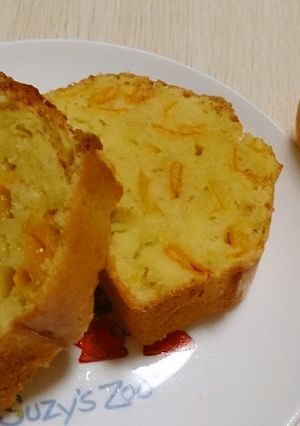オレンジピールパウンドケーキ-レシピのメイン写真
