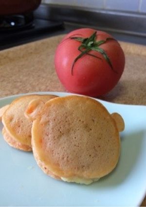 赤ちゃんからのおやつ☆トマポテどら焼き-レシピのメイン写真
