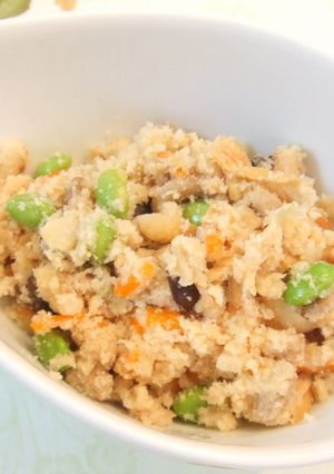 めんつゆで簡単！残り物でおからの煎り煮-レシピのメイン写真