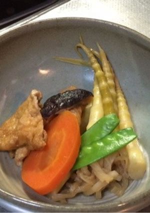 山菜ネマガリダケ(すずこ) 炊き合わせ-レシピのメイン写真