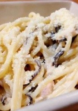 【男のジャンク飯】ツナ塩昆布スパサラ-レシピのメイン写真
