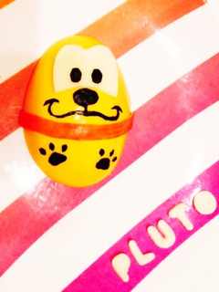 ♪ゆで卵でプルート♪キャラ弁に♪-レシピのメイン写真