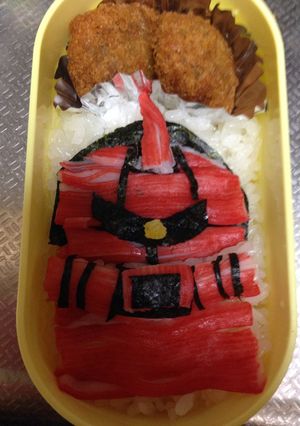 極個人的趣味赤ザク弁(高校生の娘用)-レシピのメイン写真