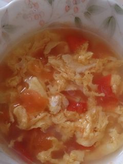 トマトとたまごのスープ-レシピのメイン写真