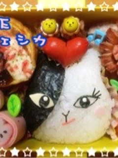 簡単!LINEジェシカ*キャラ弁・遠足-レシピのメイン写真