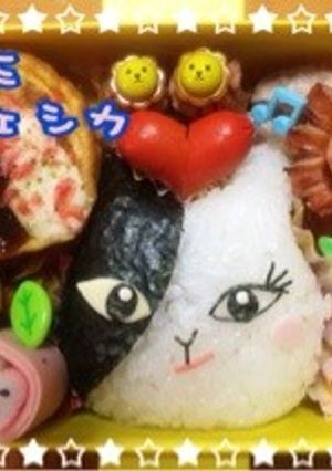 簡単！LINEジェシカ＊キャラ弁・遠足-レシピのメイン写真