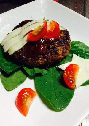 ハンバーグ-レシピのメイン写真
