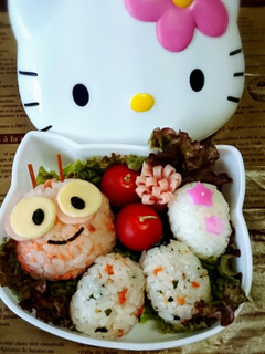 キャラ弁*運動会☆はらぺこあおむし*-レシピのメイン写真