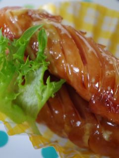 お弁当に☆焼肉のタレマヨウインナー♪-レシピのメイン写真