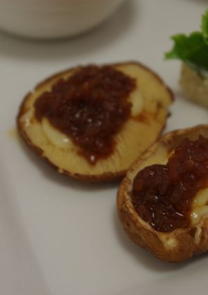トースターで☆しいたけの醤油麹マヨ焼き♪-レシピのメイン写真