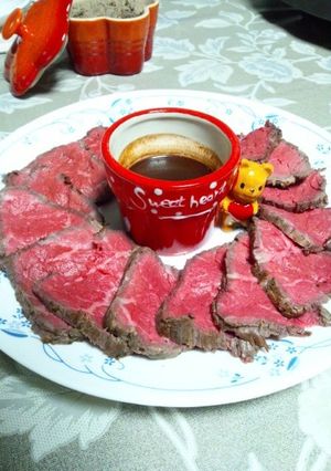 ローストビーフとソース-レシピのメイン写真