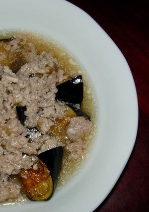 ナスのひき肉あんかけ、改訂版-レシピのメイン写真