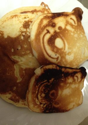 もっちりふわふわ手抜きホットケーキ-レシピのメイン写真