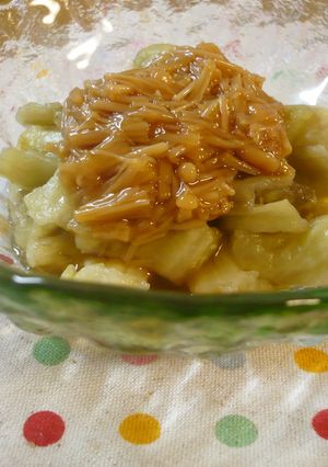 なめたけたっぷり焼きナス♪簡単副菜-レシピのメイン写真