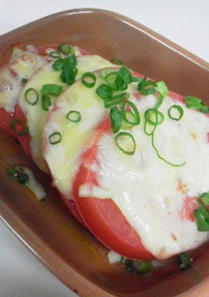 トマトのチーズ焼き-レシピのメイン写真