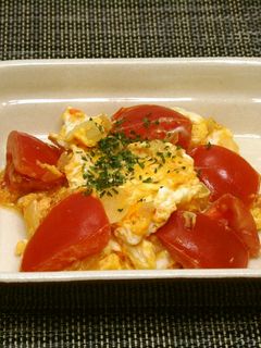 トマたまベーコン炒め~エスニック風~-レシピのメイン写真