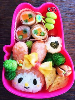 幼稚園児のキャラ弁〜マイメロちゃん〜-レシピのメイン写真