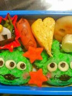 ☆キャラ弁☆リテルグリーメン♪-レシピのメイン写真