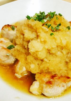 鶏もも肉のさっぱりおろし煮-レシピのメイン写真