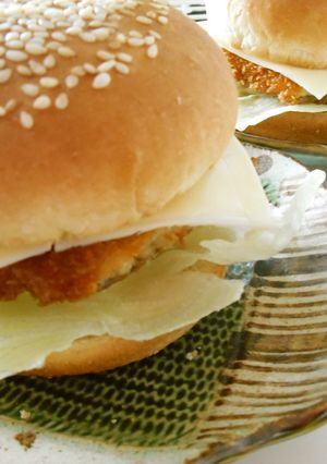 モス風★アジフライでフィッシュバーガー-レシピのメイン写真