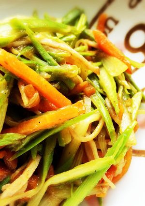 アスパラの硬い部分で カレーきんぴら♪-レシピのメイン写真