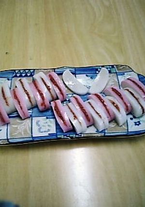 さっぱり♪かまぼこの梅はさみ-レシピのメイン写真