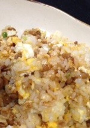 時短！納豆チャーハン-レシピのメイン写真