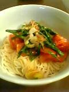 あっさり☆トマトそうめん-レシピのメイン写真