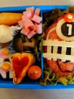 ★キャラ弁★トッキュウジャー1号♪-レシピのメイン写真