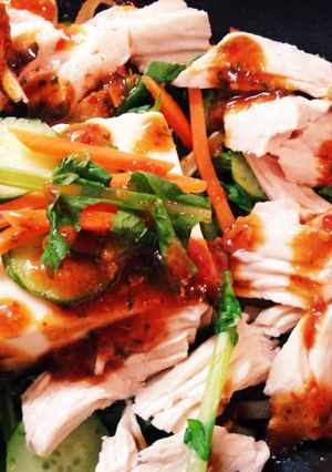 ヘルシー◎棒棒鶏風 豆腐◆野菜たっぷり-レシピのメイン写真