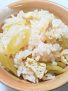 ふきの香りの炊き込みごはん-レシピのメイン写真
