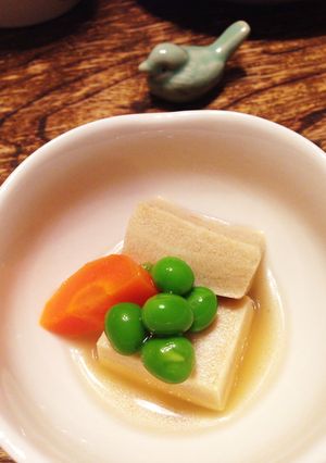高野豆腐の煮物-レシピのメイン写真