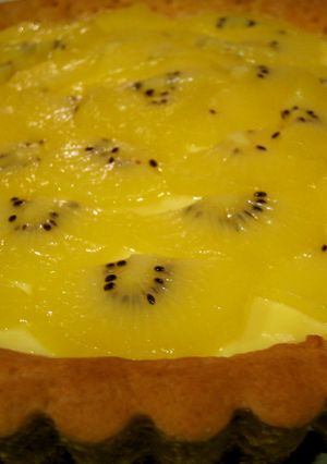 ホットケーキミックスでキウイのタルト-レシピのメイン写真