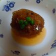 エノキ豆腐ハンバーグ甘辛生姜ソース♪