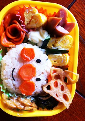 アンパンマン キャラデコ弁-レシピのメイン写真