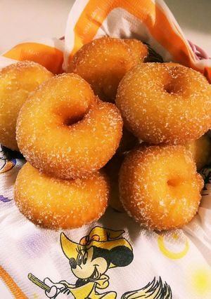 駄菓子風ドーナツ♪絞り袋で手が汚れない!-レシピのメイン写真