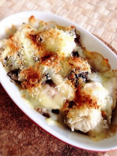 鶏ささみと舞茸のトースター焼き-レシピのメイン写真