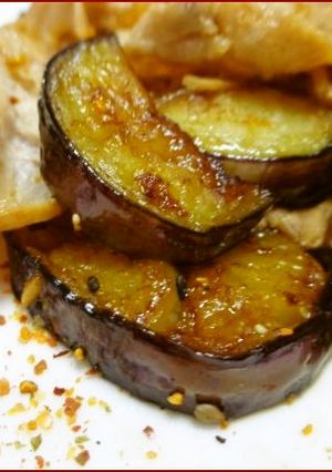 なすと豚薄切り肉の甘～い炒め-レシピのメイン写真