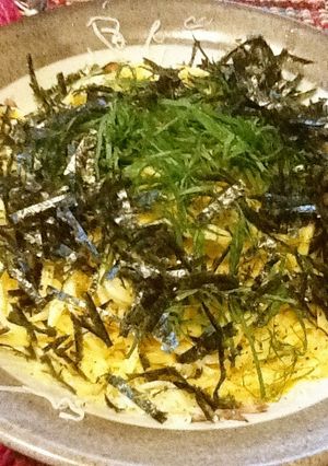 超手抜き♡ チーズ釜玉風パスタ♬-レシピのメイン写真